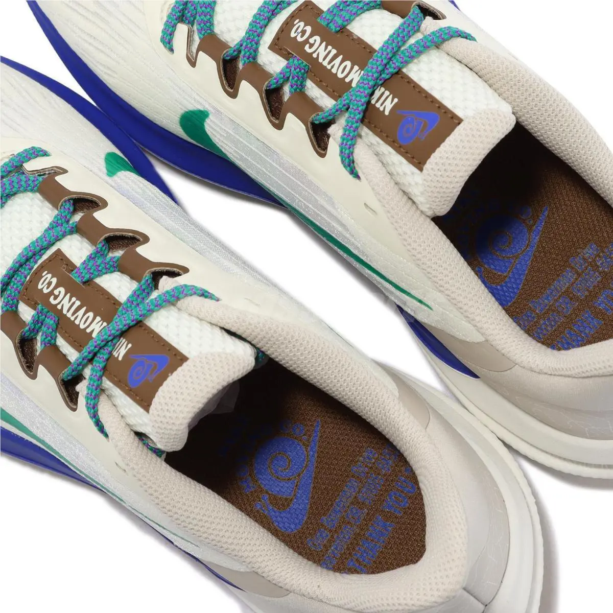 Nike shoes - WINFLO 9 - WINFLO - DV8997 - COCONUT/GREEN/BLUE 8