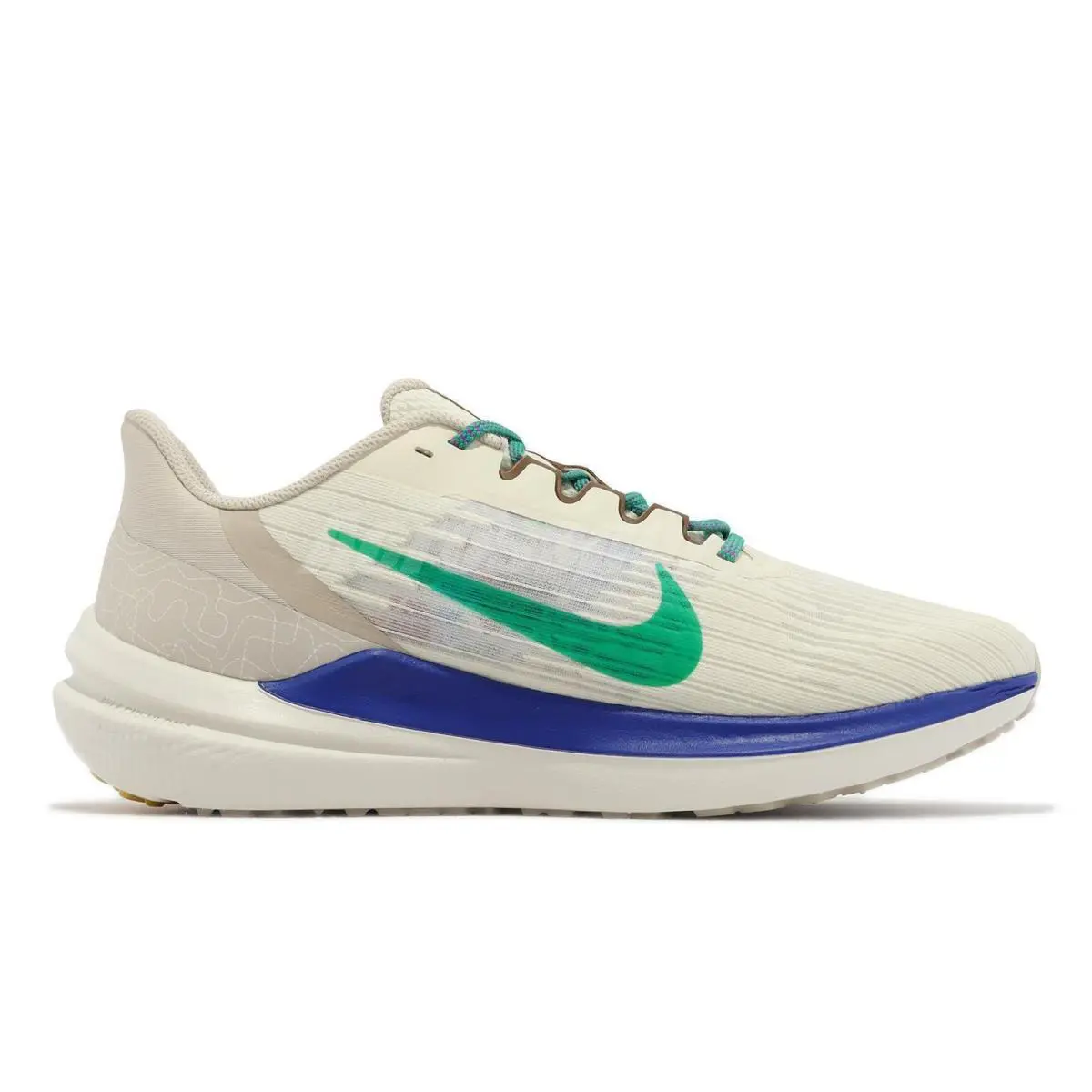 Nike shoes - WINFLO 9 - WINFLO - DV8997 - COCONUT/GREEN/BLUE 6