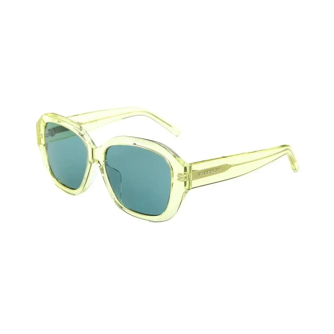 Givenchy GV40075F 39N Transparent Yellow/green Sunglasses 56MM