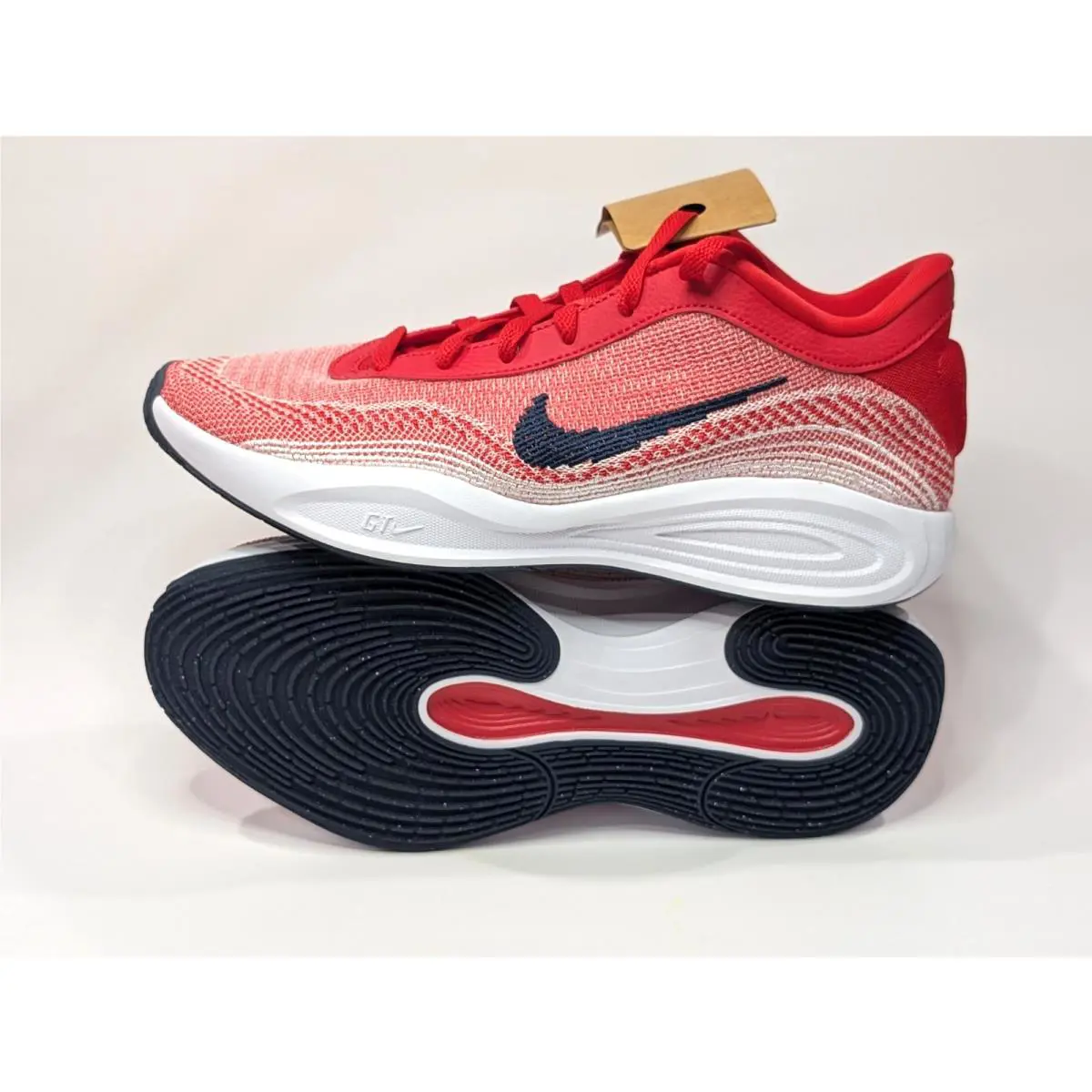 Nike shoes - Nike G.T. Hustle Academy - Hustle Academy - FJ7791-600 - Red/Navy/White 2