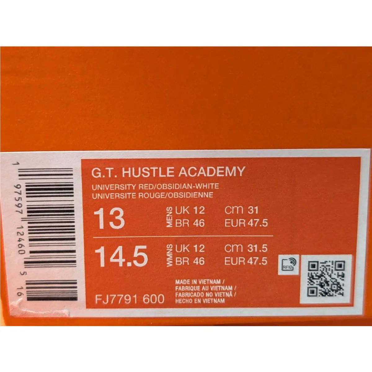Nike shoes - Nike G.T. Hustle Academy - Hustle Academy - FJ7791-600 - Red/Navy/White 8