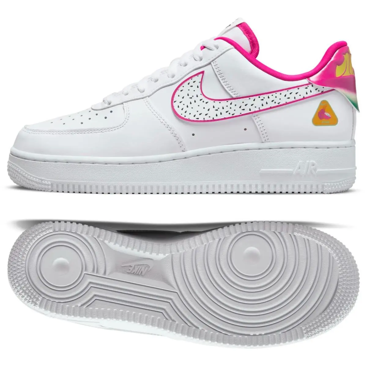 Nike shoes - Nike Air Force 1 `07 LX - DV3809-100 - White/White/Pink Prime 12