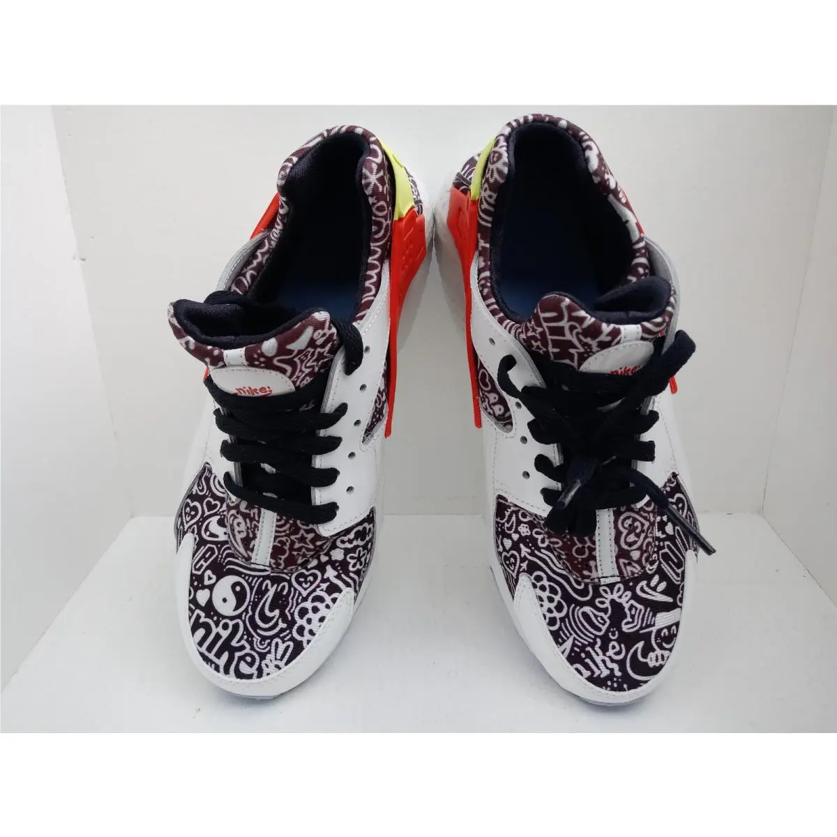 Nike shoes - NIKE HUARACHE RUN SE (GS) - DV2243-100 - SUMMIT WHITE/LT LEMON TWIST 9