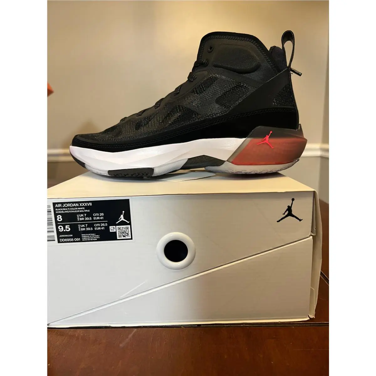 Nike shoes - Air Jordan 37 - Air - DQ4122 061 - Black 1