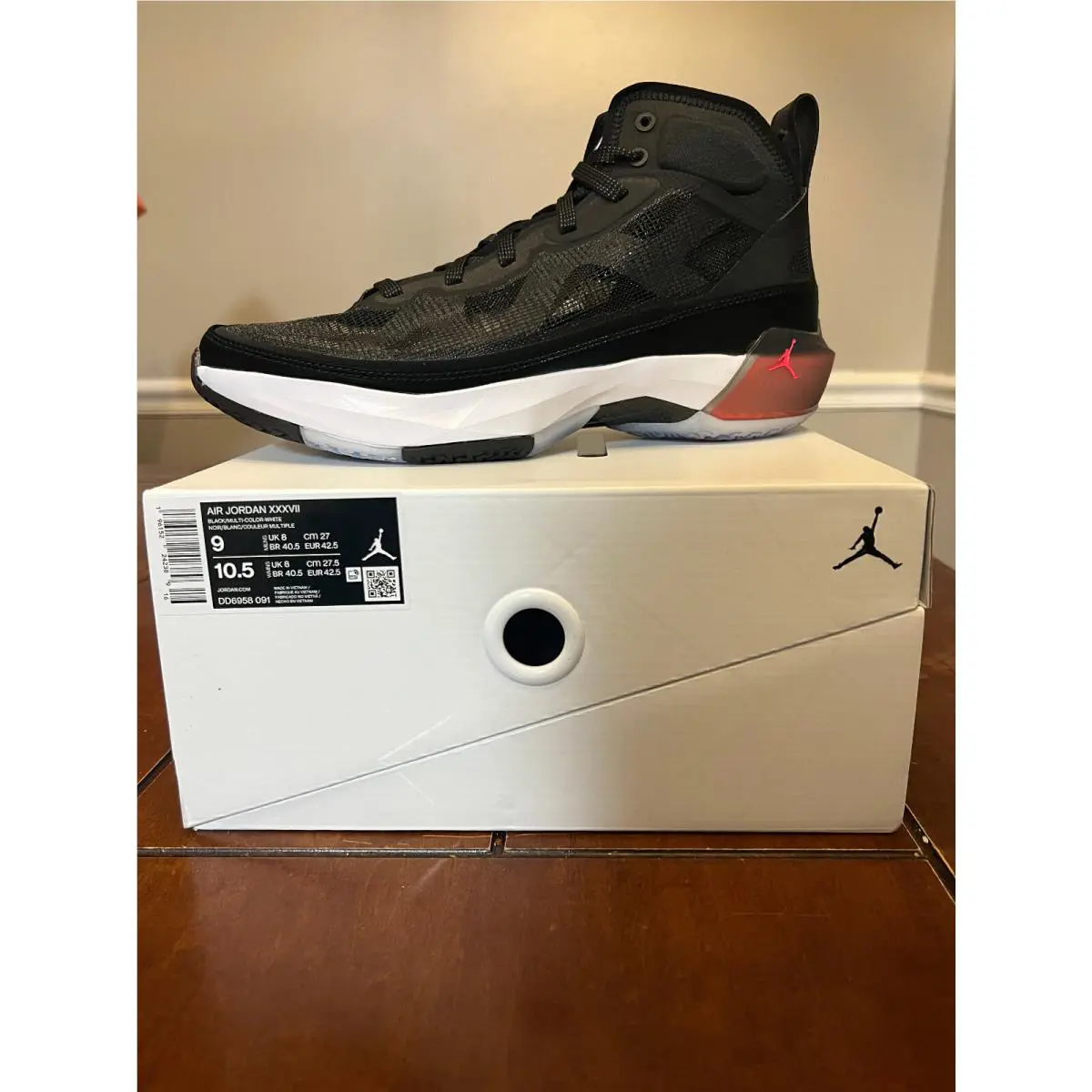 Nike shoes - Air Jordan 37 - Air - DQ4122 061 - Black 0