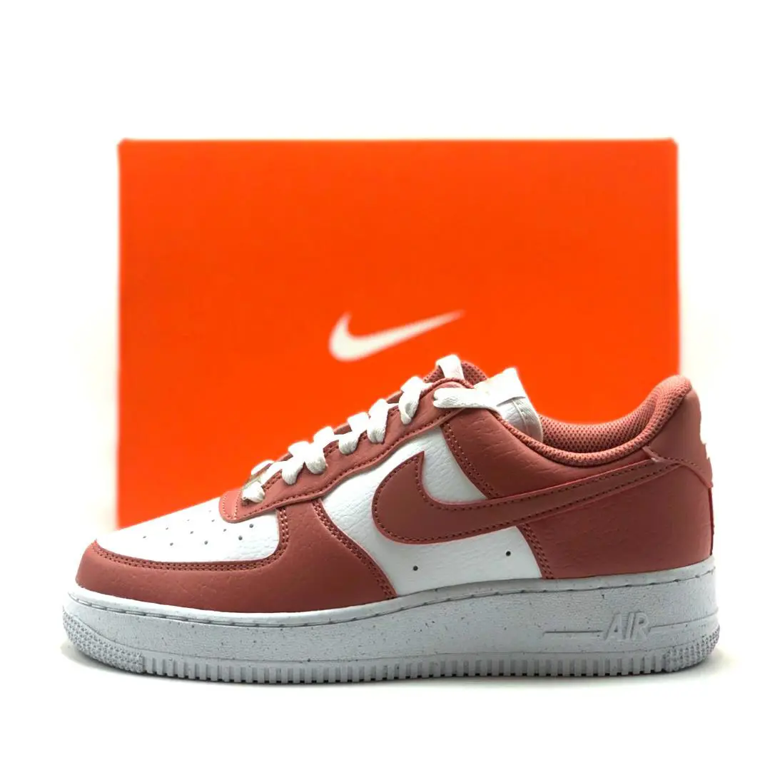 Women Nike Air Force 1 `07 NN White/canyon Pink DV3808 115 - White