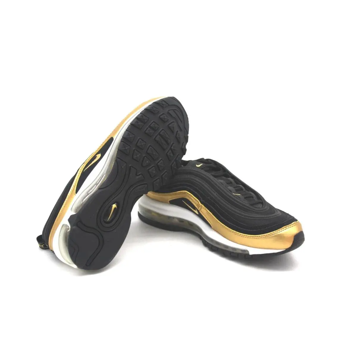 Nike shoes - Nike Big Nike - Big - BLACK/METALLIC GOLD 7