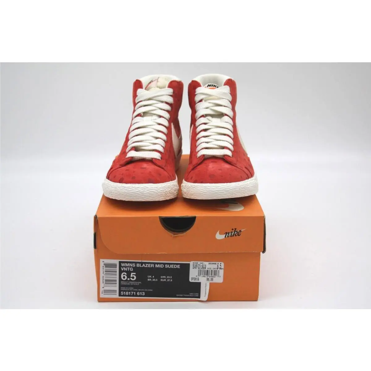 Nike shoes - 518171613 - 518171-613 - Bright Crimson/Sail 7