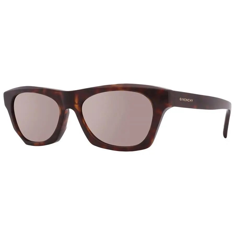 Givenchy GV40026U 52C Shiny Dark Havana/grey Pale Gold Mirror 55MM