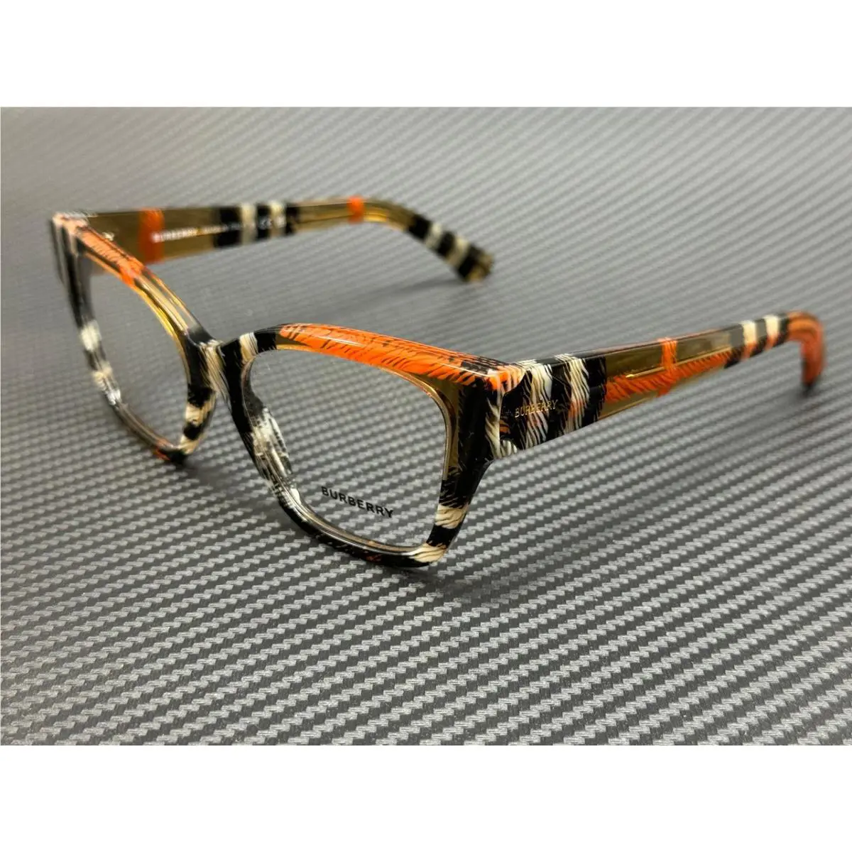Burberry BE2420 4146 Check Sand Women`s 52 mm Eyeglasses
