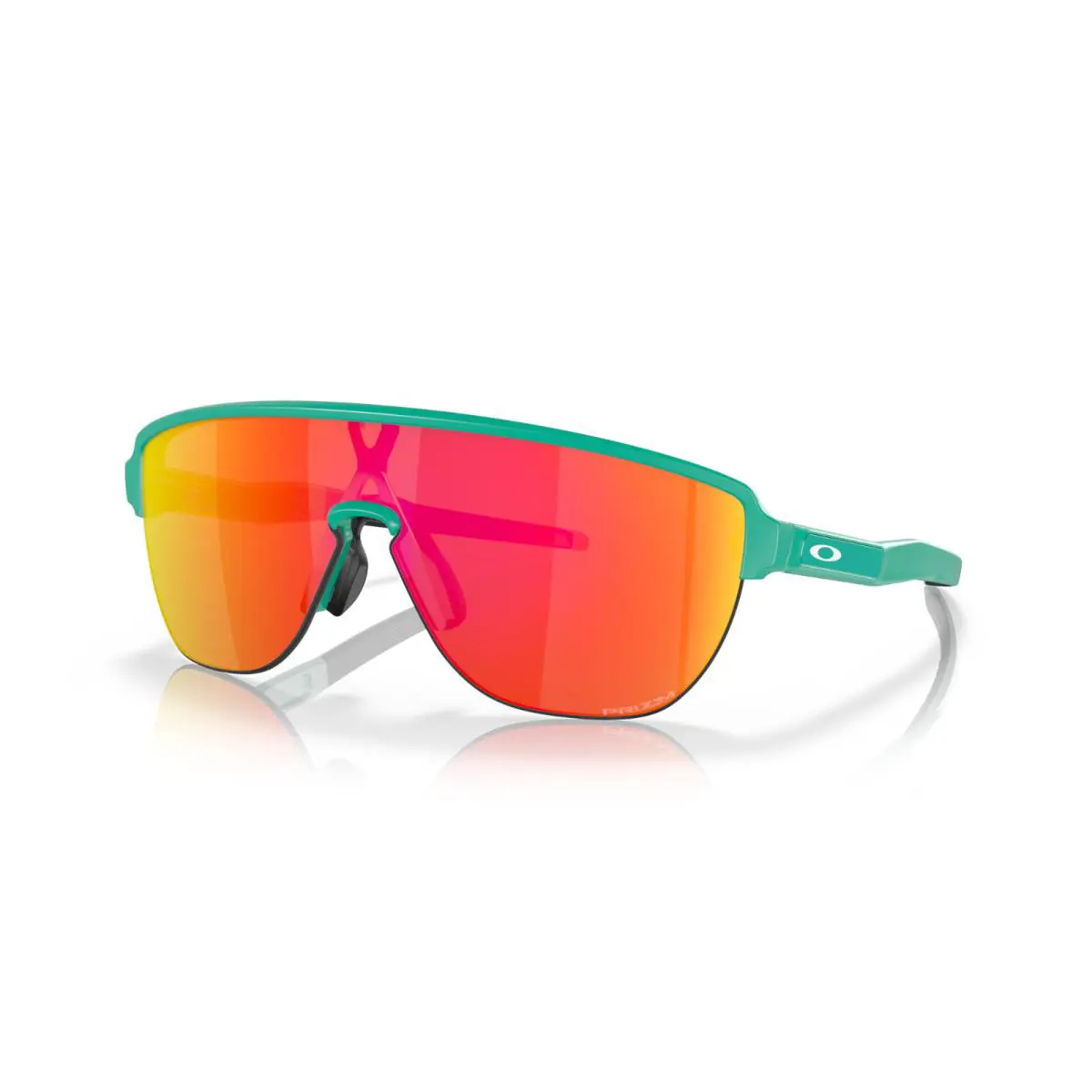 Corridor Sunglasses OO9248-0442 Matte Celeste Green Prizm Ruby Lens by Oakley