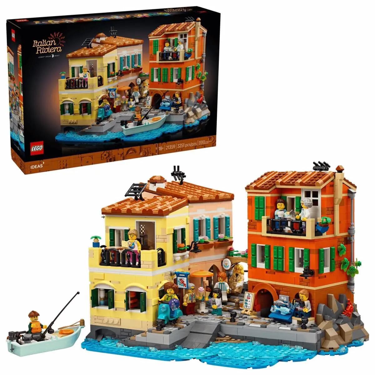 Lego Ideas Italian Riviera 21359 Building Set