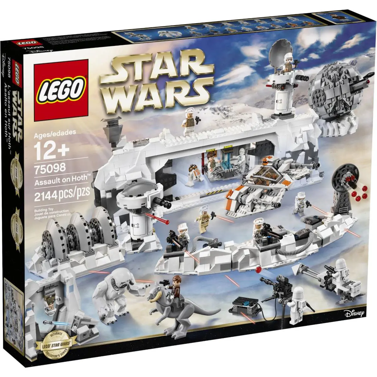Lego Star Wars 75098 Assault on Hoth Planet Base Wampa Tauntaun