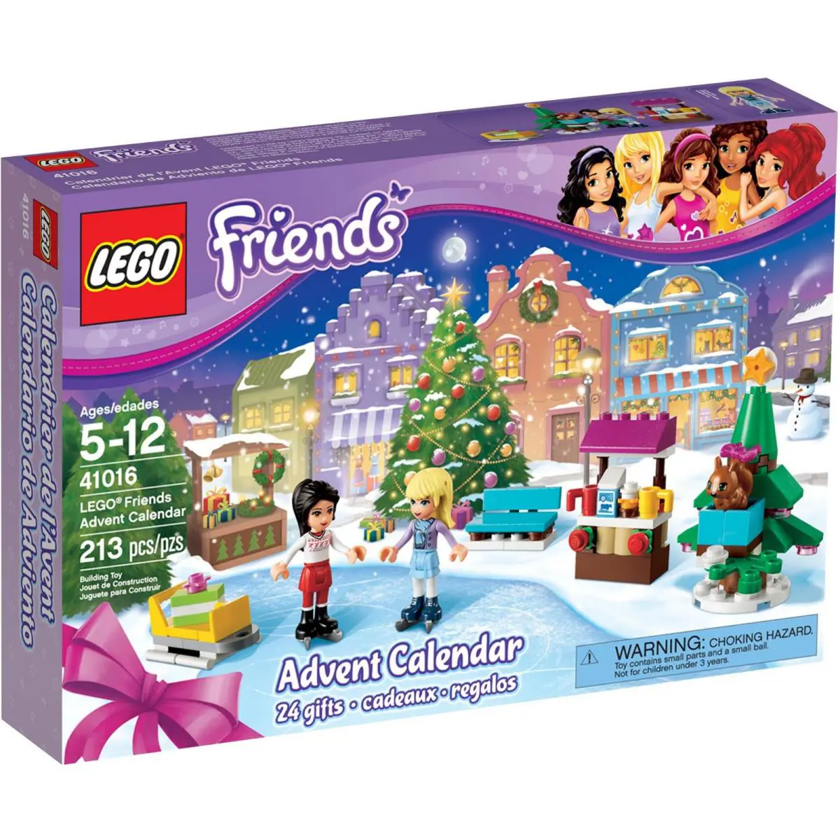 Lego Friends Christmas Advent Calendar 2013 41016 - Rare Htf