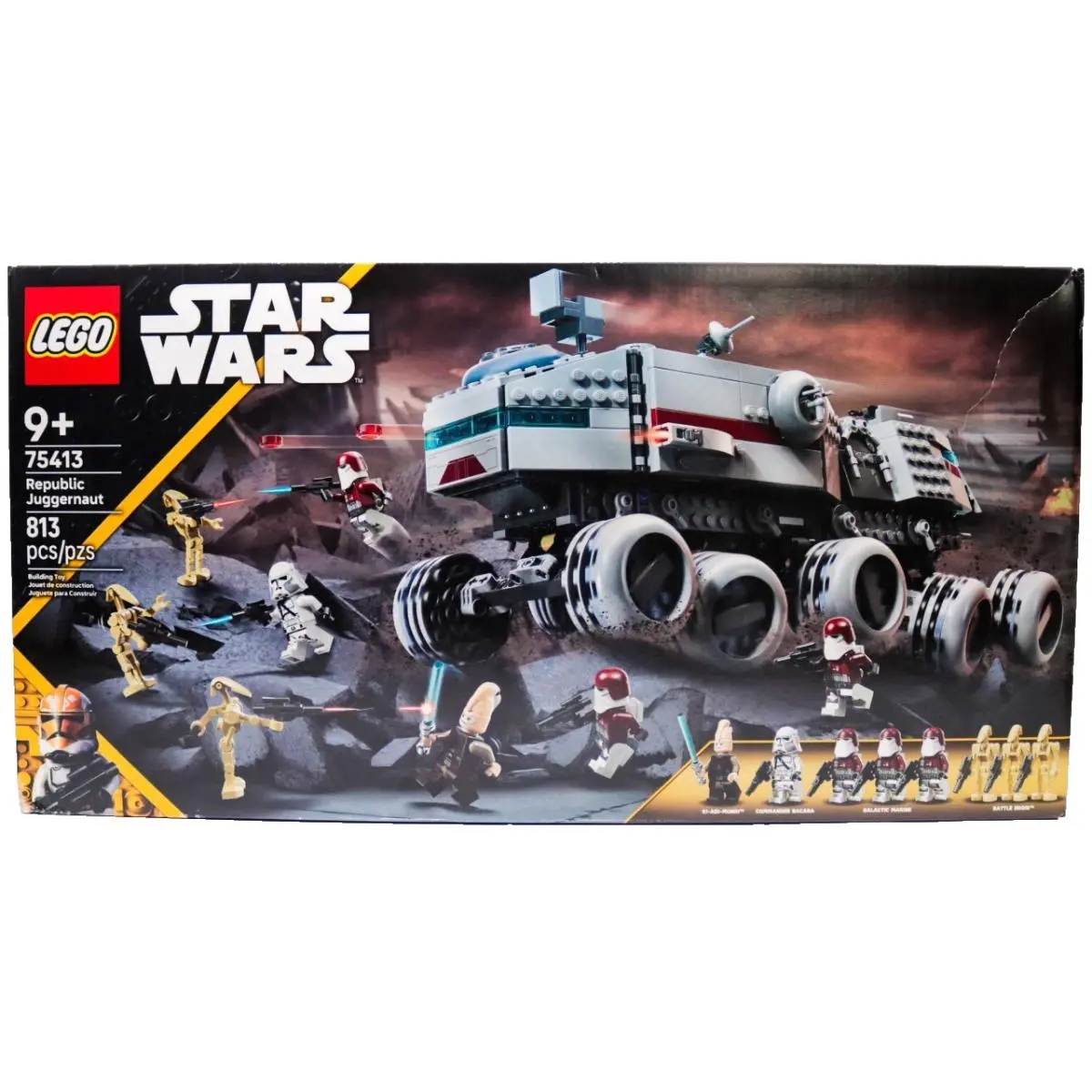Lego Star Wars Republic Juggernaut 813 Piece Set Model 75413