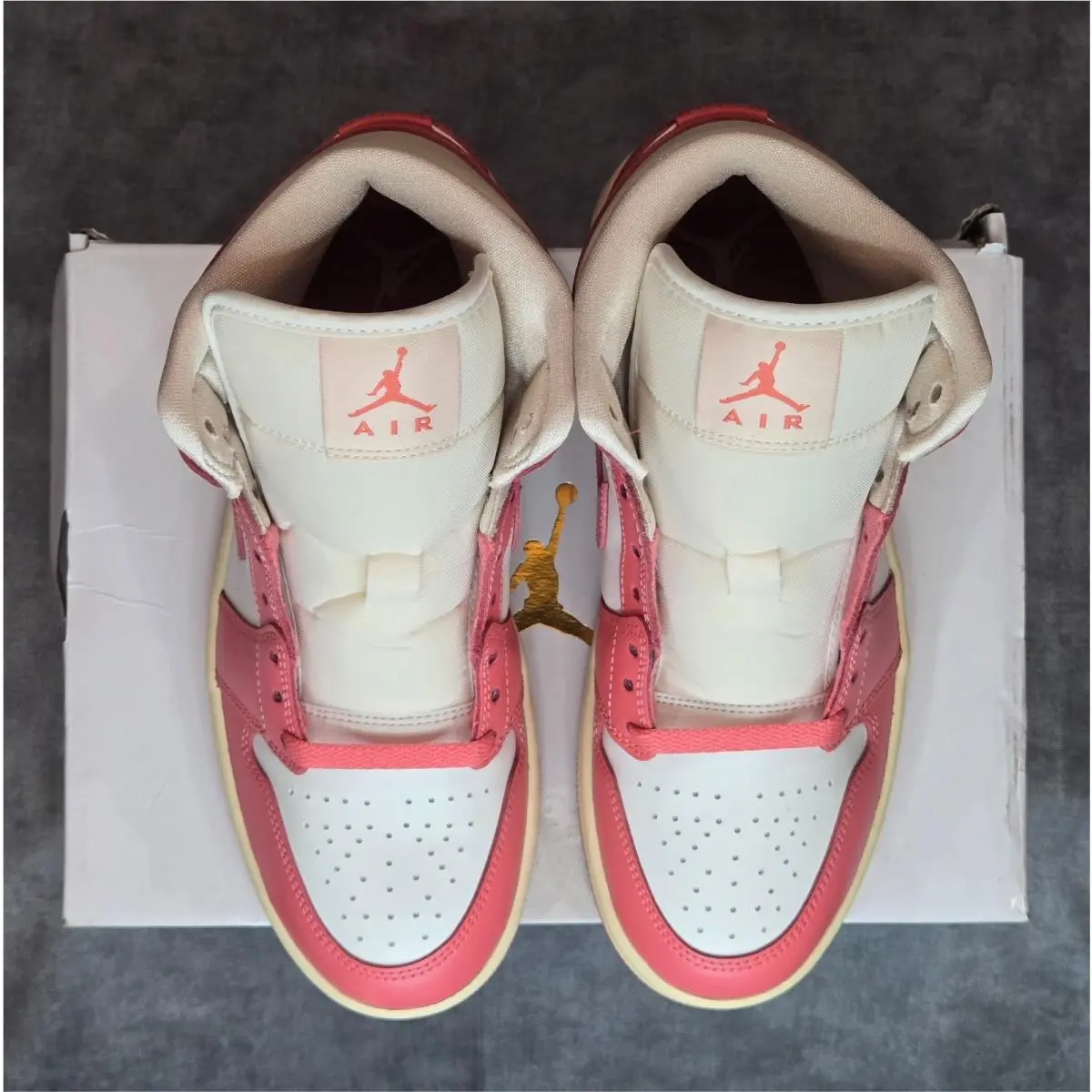 Nike shoes - Air Jordan 1 Mid - Air Mid - BQ6472-109 - Pink 5