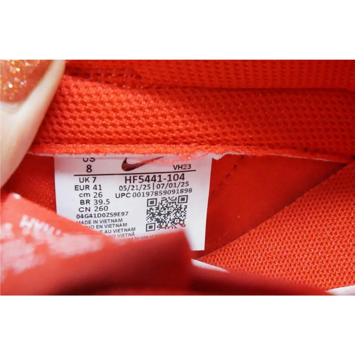 Nike shoes - Nike Dunk - Dunk - HF5441-104 - Red, White 7
