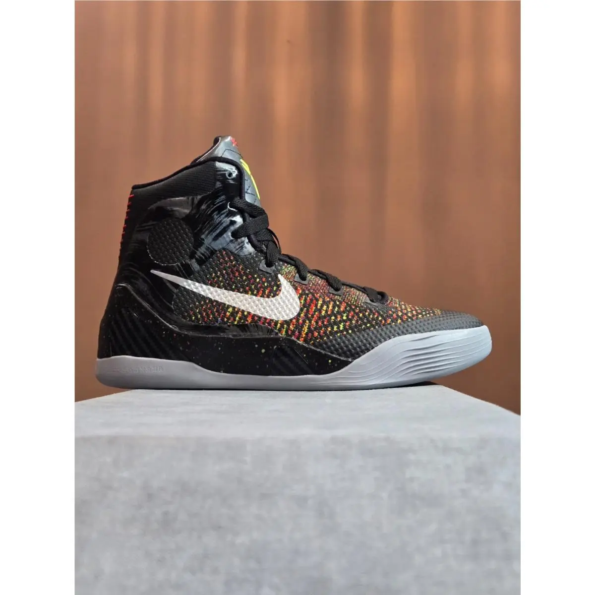 Nike Kobe IX 9 Elite Protro `masterpiece` Black Silver HJ9446-001 Size 5.5Y 7W - Black