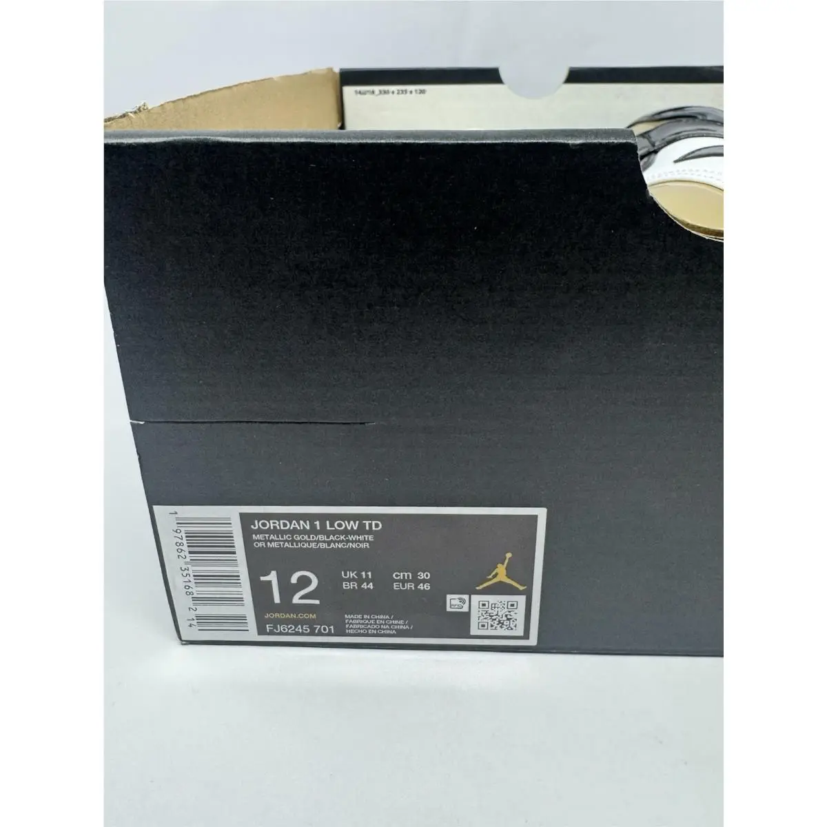 Nike shoes - Nike Air Jordan 1 - Air - FJ6245-701 - Gold 6