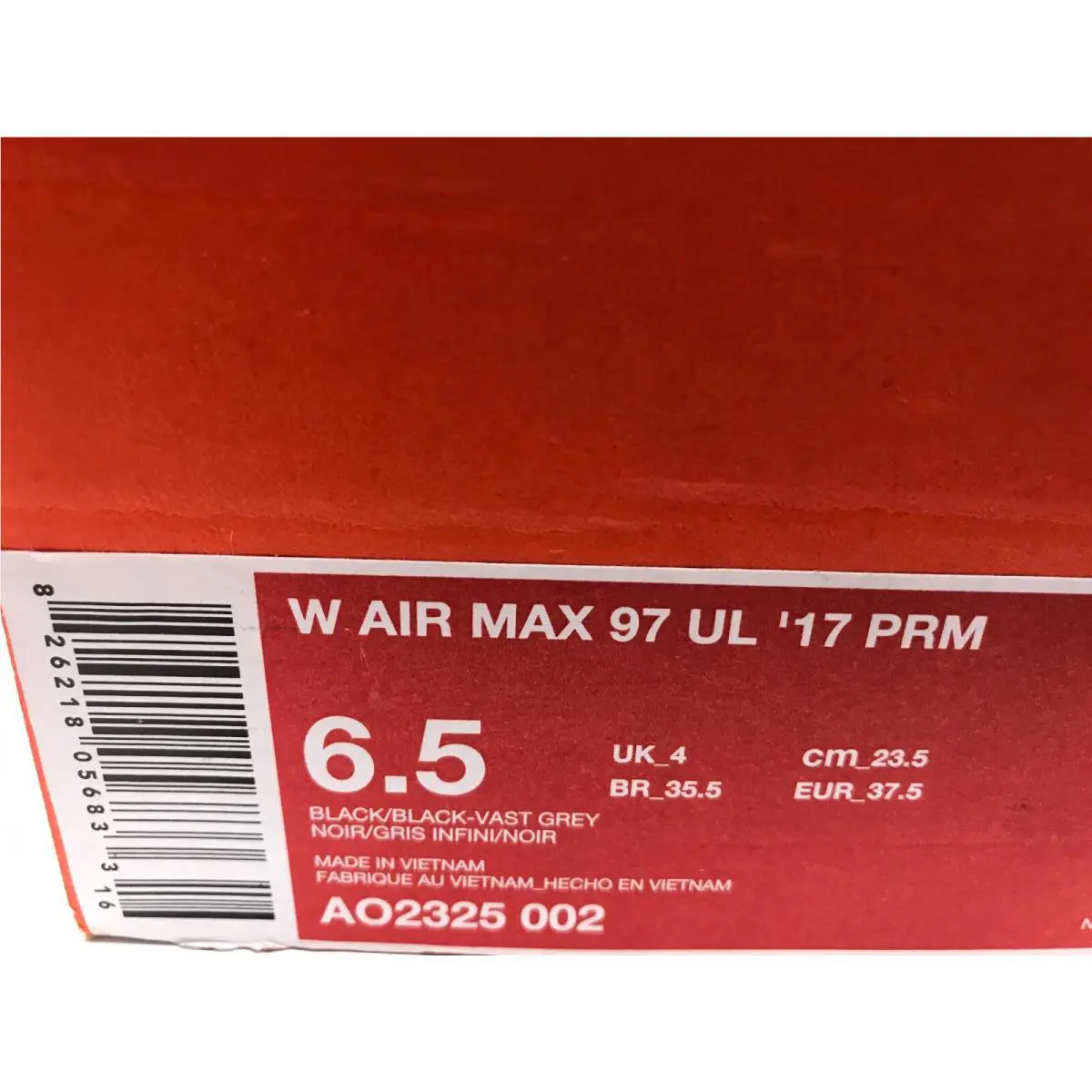 Nike shoes - Nike Air Max 97 - Air Max - AO2325-002 - Black (UPC: 826218056833) 3