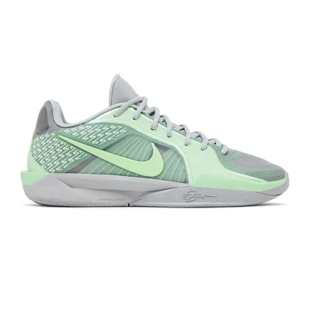 Mens Size 9 Nike Sabrina 2 Smoke Grey/vapor Green Basketball Shoes FQ2174-004 - Grey/Green