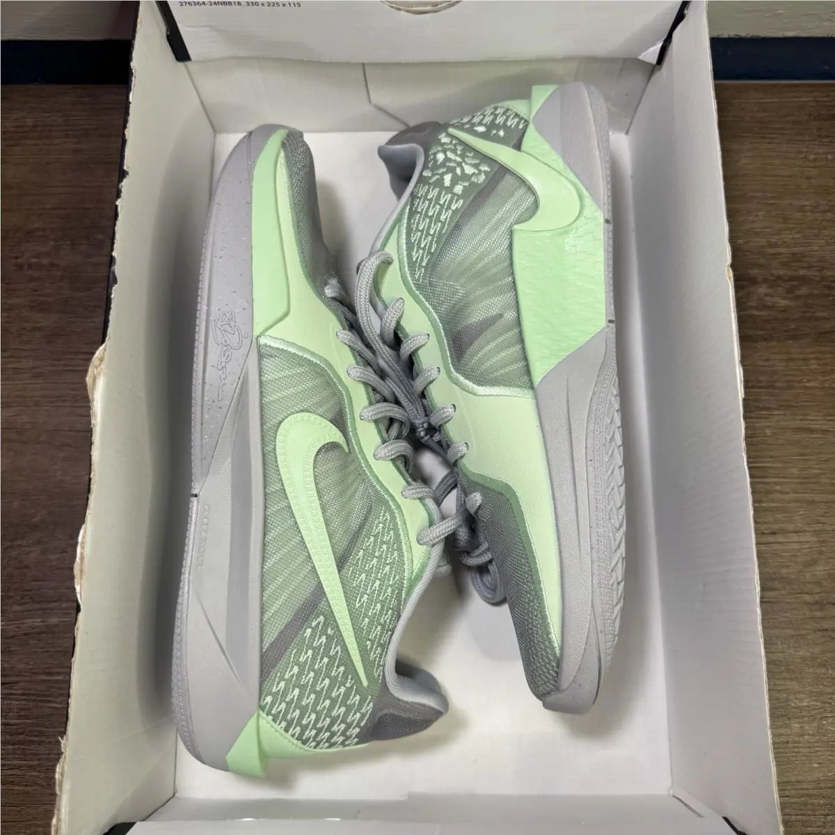 Nike shoes - Nike Sabrina 2 - Sabrina - FQ2174-004 - Light Smoke Grey Vapor Green (UPC: 197859251438) 1