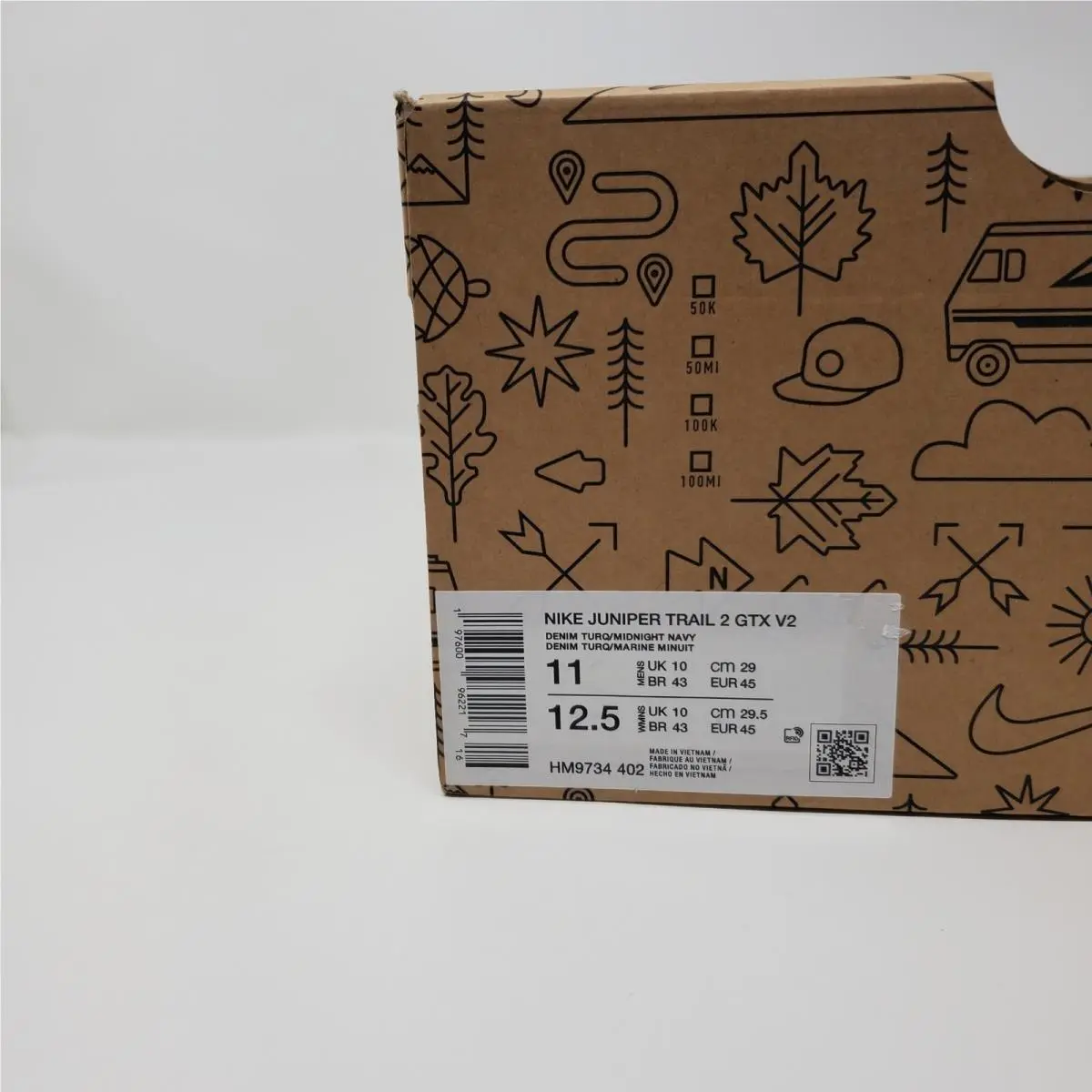 Nike shoes - Nike Juniper Trail 2 GTX - HM9734-402 - Blue 9