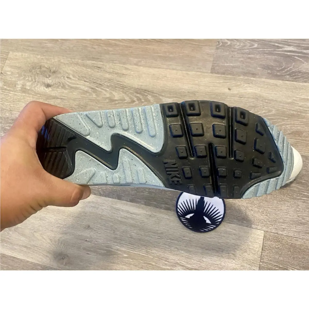 Nike shoes - Nike Air Max 90 SE - FN6948-100 - Sail/Metallic Silver/Sea Glass (UPC: 197593622402) 9