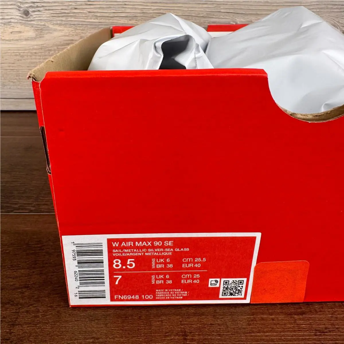 Nike shoes - Nike Air Max 90 - Air Max - FN6948-100 - Cream 7
