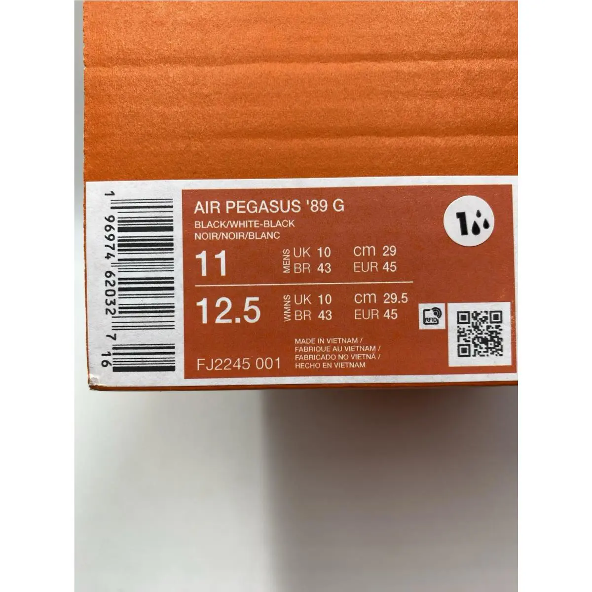 Nike shoes - Nike Air Pegasus - Air Pegasus - FJ2245 001 - Black/White (UPC: 196974620327) 6