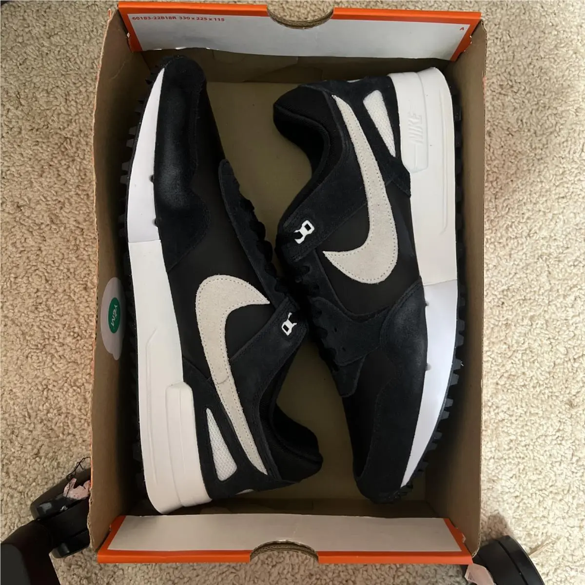 Nike shoes - Nike Air Pegasus - Air Pegasus - FJ2245-001 - Black White (UPC: 0196974618805) 6