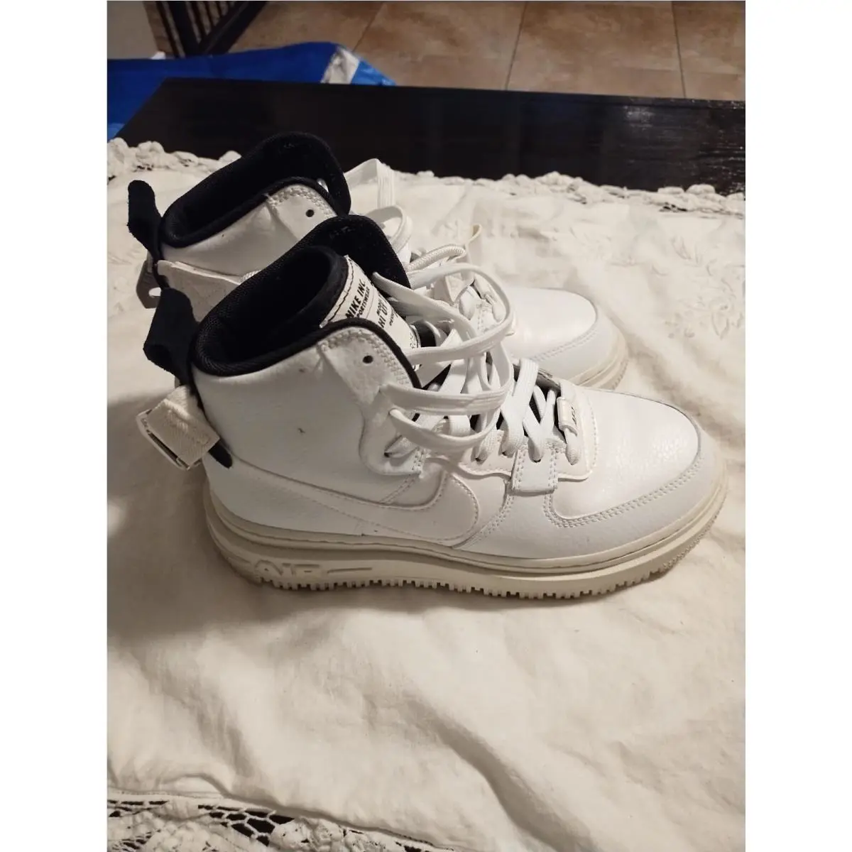 Nike shoes - Nike Air Force 1 High - DC3584-100 - Summit White/Sail-Black 0