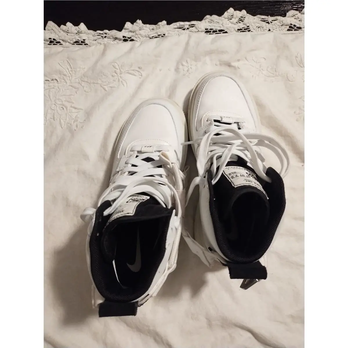 Nike shoes - Nike Air Force 1 High - DC3584-100 - Summit White/Sail-Black 1