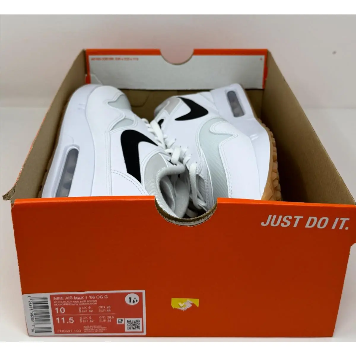 Nike shoes - Nike Air Max 1 - Air Max - FN0697-100 - White (UPC: 197602960952) 4