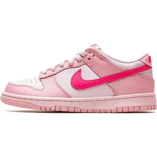 Big Kid`s Nike Dunk Low Med Soft Pink/pink Foam DH9765 600 - 6.5