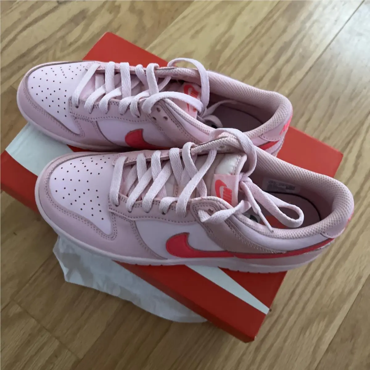 Nike shoes - Nike Dunk Low GS - Dunk Low - DH9765 600 - Pink (UPC: 196149536156) 1