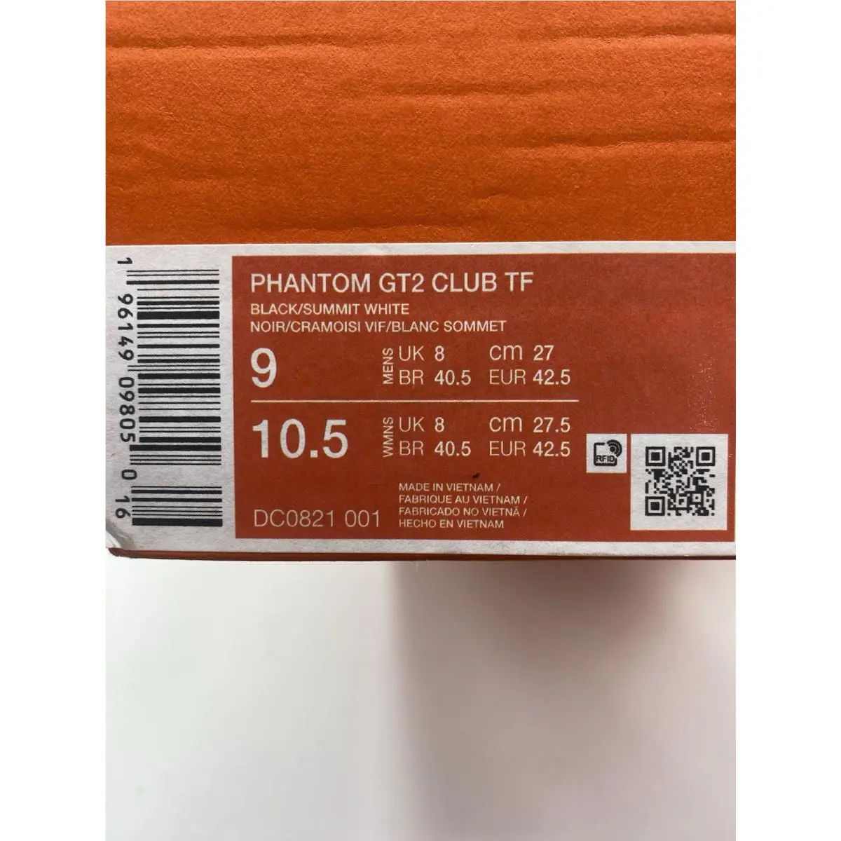 Nike shoes - Nike Phantom GT2 - Phantom - DC0821 001 - Black/Summit White (UPC: 196149098050) 5