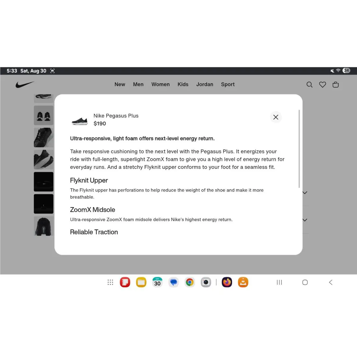 Nike shoes - Nike Pegasus Plus - Pegasus Plus - FQ7262-002 - Blqack/Pure Platinum-Anthracite (UPC: 197597084671) 21