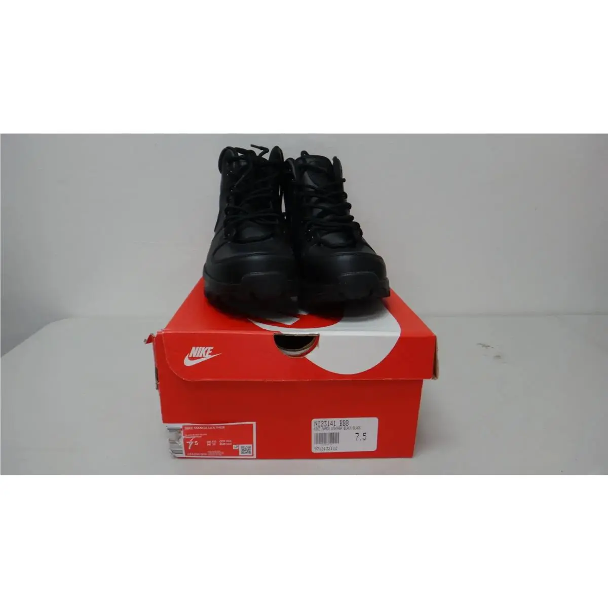 Nike shoes - Nike Manoa Leather - Manoa Leather - 454350-003 - Black 0