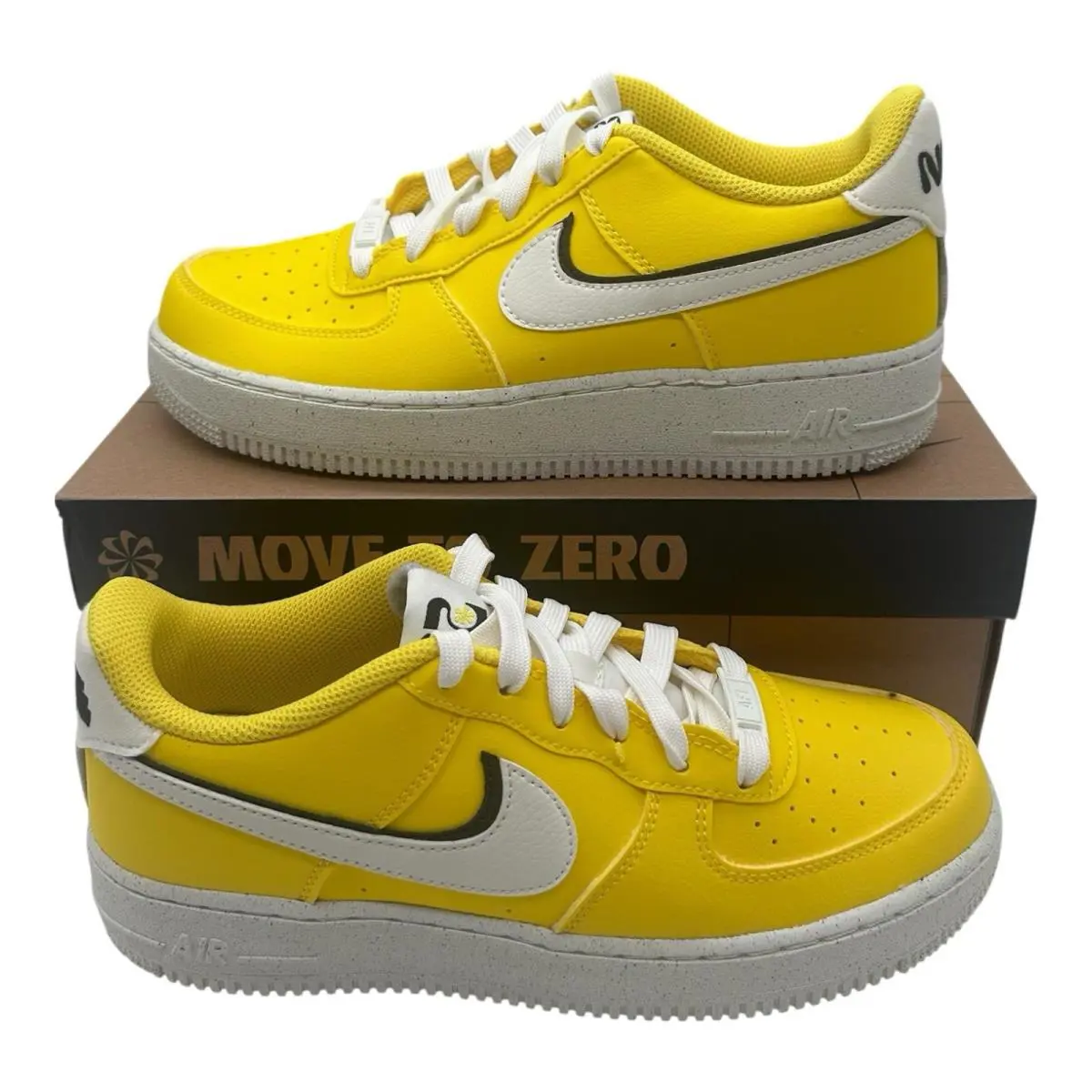 Nike Air Force 1 LV8 GS Shoes Youth Size 6.5 Y Womens 8 Tour Yellow Sneakers