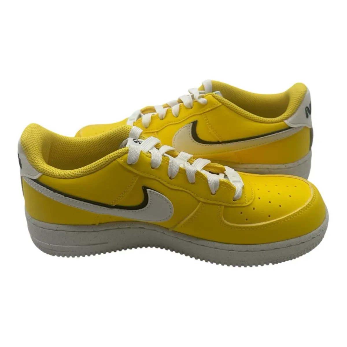 Nike shoes - Nike Air Force 1 LV8 GS - DQ0359 700 - Yellow, Manufacturer: Tour Yellow Sail Black (UPC: 196149540542) 5