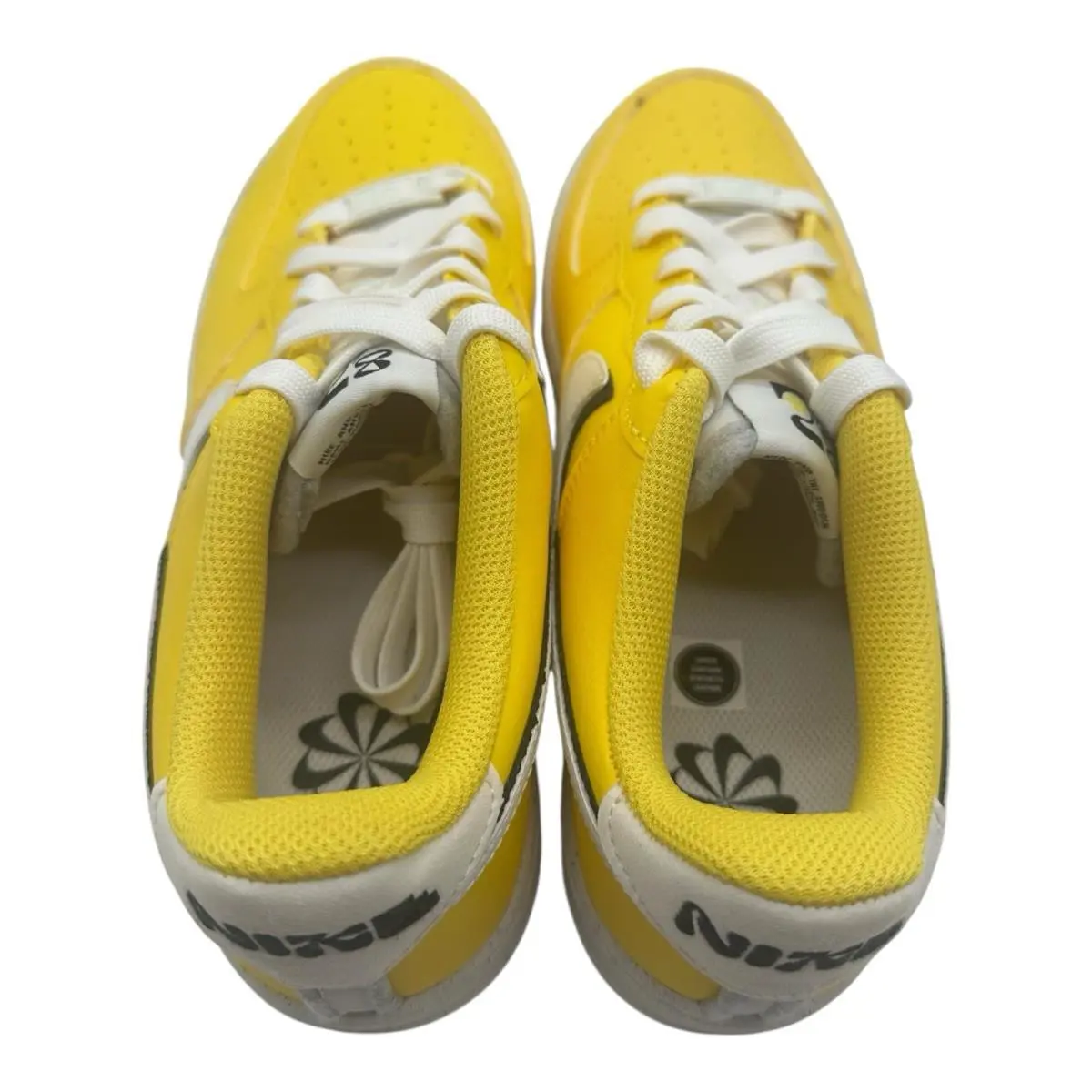 Nike shoes - Nike Air Force 1 LV8 GS - DQ0359 700 - Yellow, Manufacturer: Tour Yellow Sail Black (UPC: 196149540542) 7