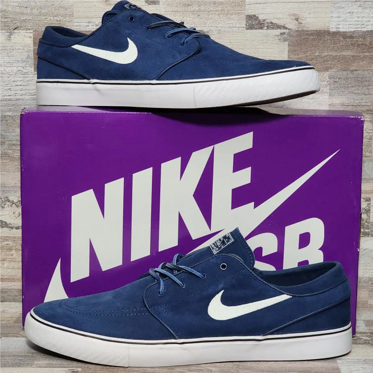 Nike shoes - Nike SB Zoom Stefan Janoski - FD6757 400 - Blue (UPC: 196977964787) 11