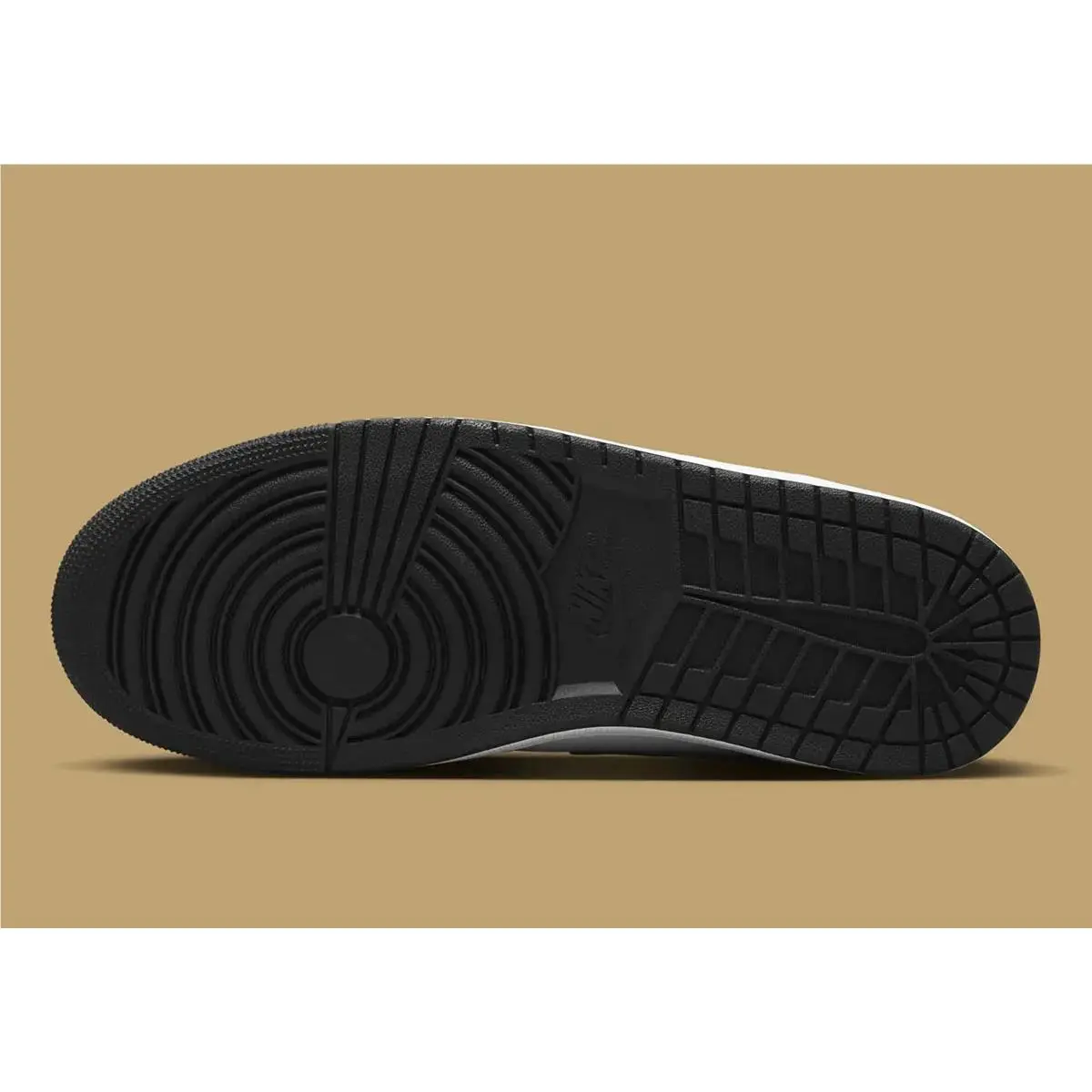 Nike shoes - Nike Air Jordan 1 - Air - HV0789-010 - Black/White/Metallic Gold/Metallic Silver 5