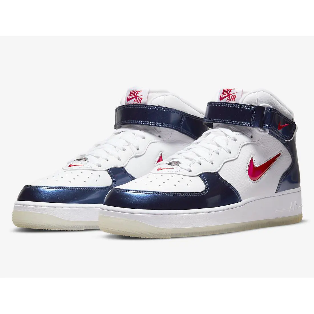 Nike shoes - Nike Air Force 1 - Air Force - DH5623 101 - White/University Red/Midnight Navy/White 2
