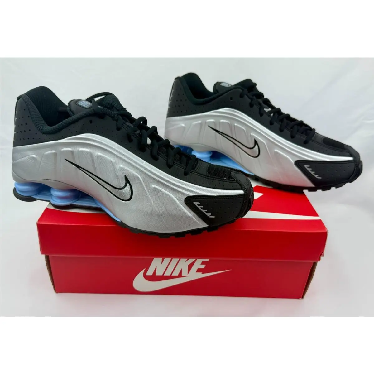 Nike shoes - Nike Shox R4 - Shox - HQ1988-004 - Gray 8