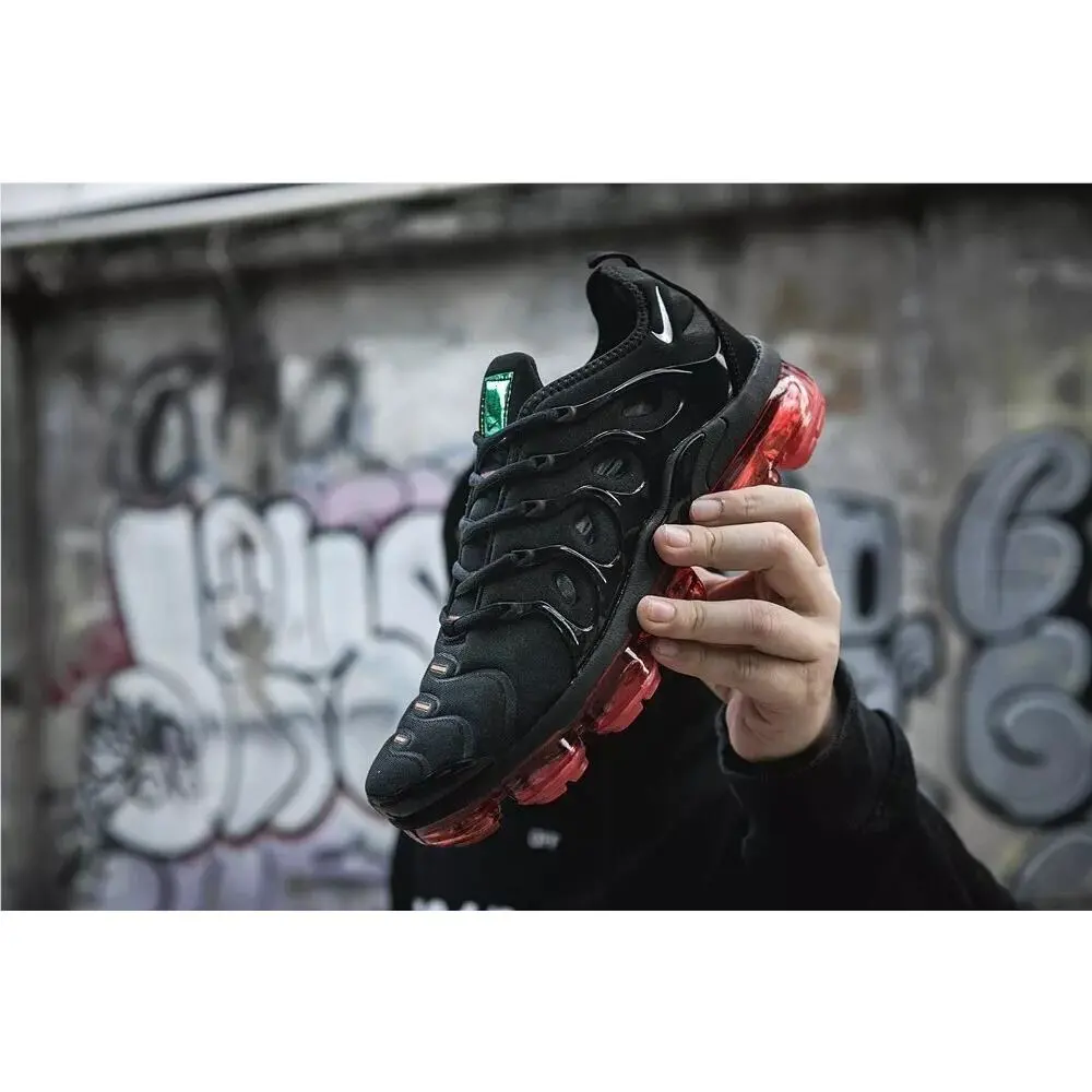Nike shoes - Air VaporMax TN Plus - Air VaporMax Plus - Black Red 0