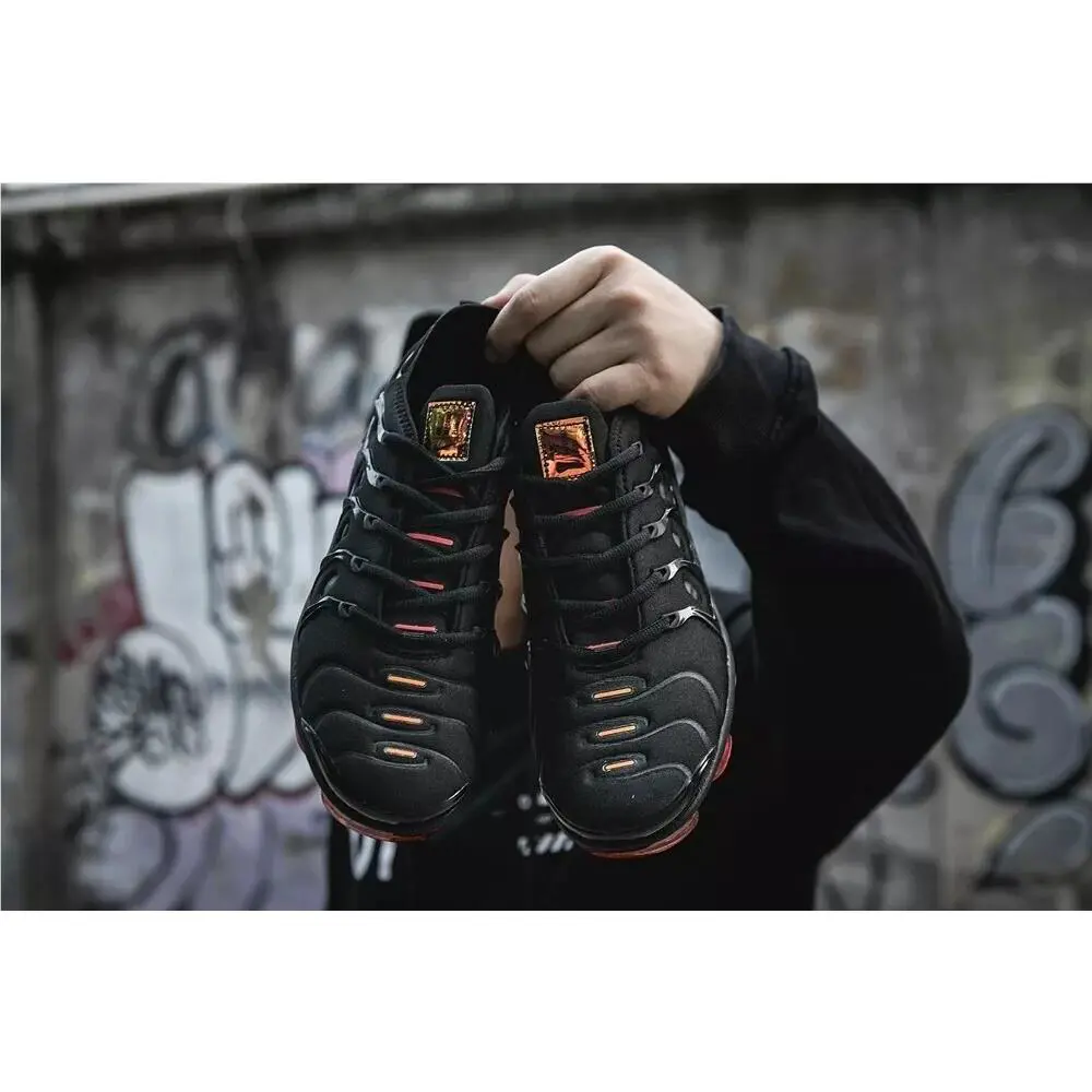 Nike shoes - Air VaporMax TN Plus - Air VaporMax Plus - Black Red 3