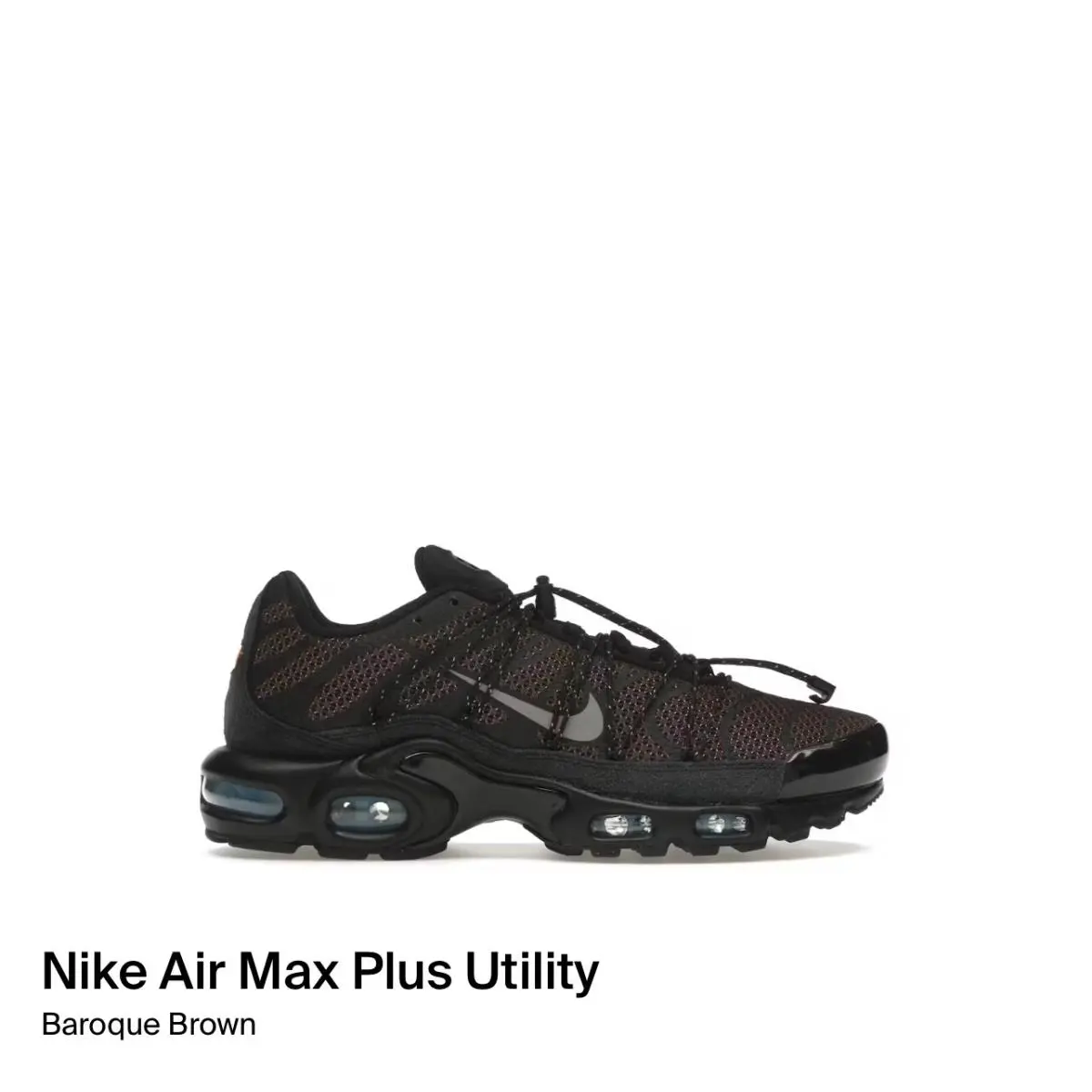 Size 8.5-10 - Nike Air Max Plus Utility Baroque Brown FD0670 201