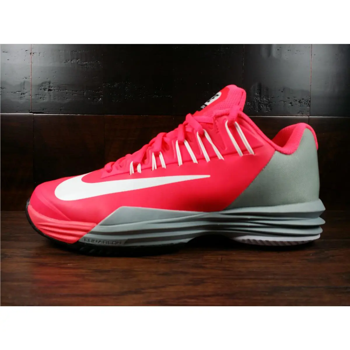 Nike shoes - Nike Lunar Ballistec - Lunar Ballistec - 631648-610 - Hyperpunch / White / Silver 4